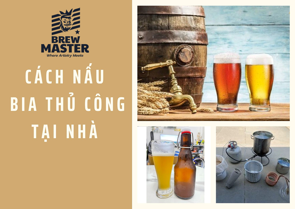 Hướng dẫn cách làm bia thủ công tại nhà chi tiết nhất