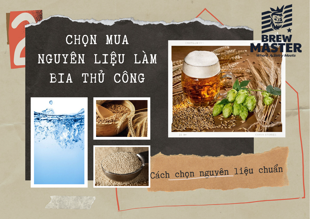 mua nguyên liệu làm bia thủ công