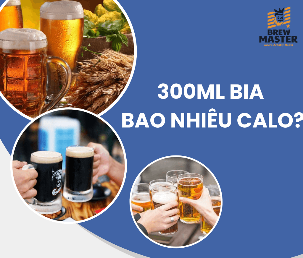 100ml, 330ml bia bao nhiêu calo, 1 chai bia bao nhiêu calo?