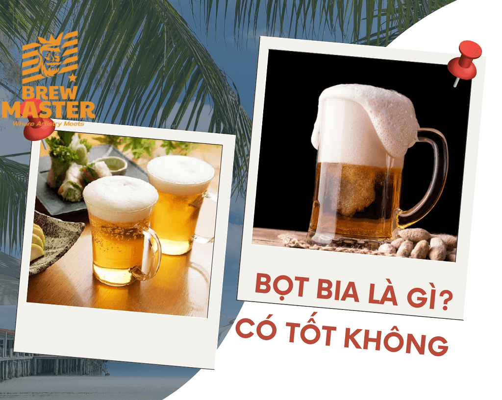 Bọt bia là gì? Bọt bia có tốt không? Cách tạo bọt bia?